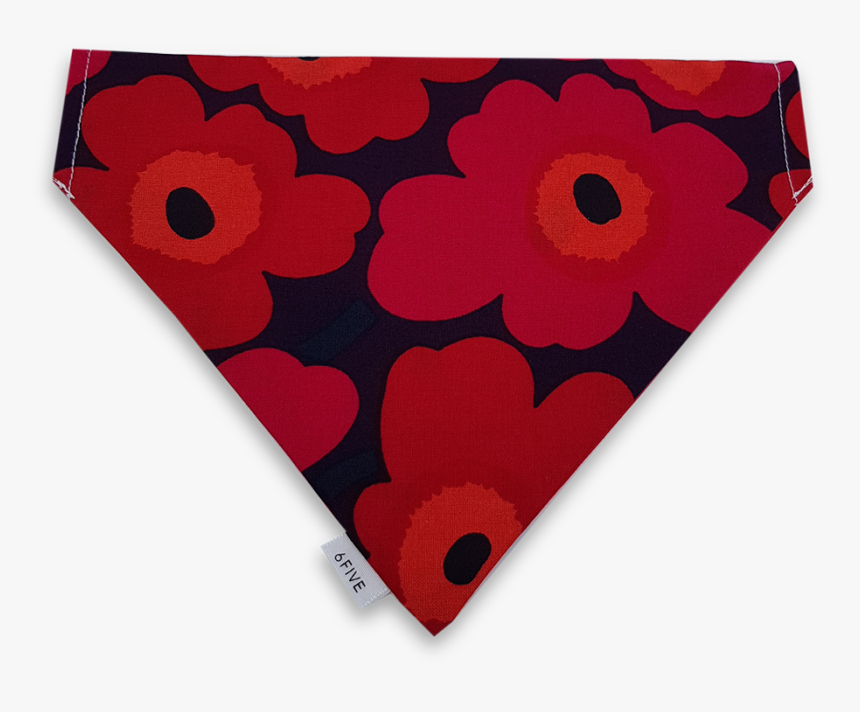 6five Reversible Red Bandana In Marimekko Fabric - Coin Purse, HD Png Download