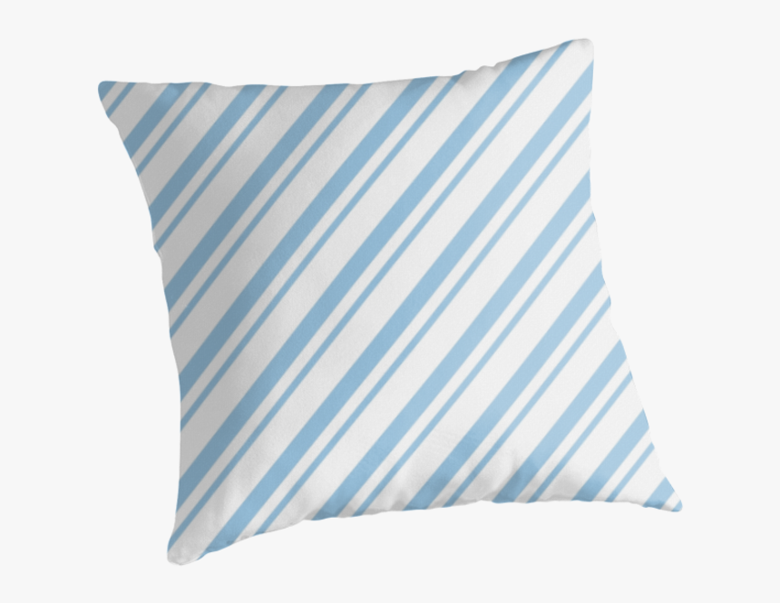 Light-blue Thin Diagonal Stripes - Linens, HD Png Download