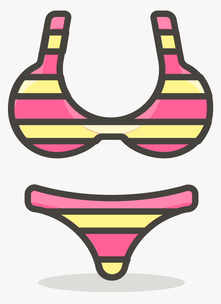 File - 424-bikini - Svg - Icon, HD Png Download