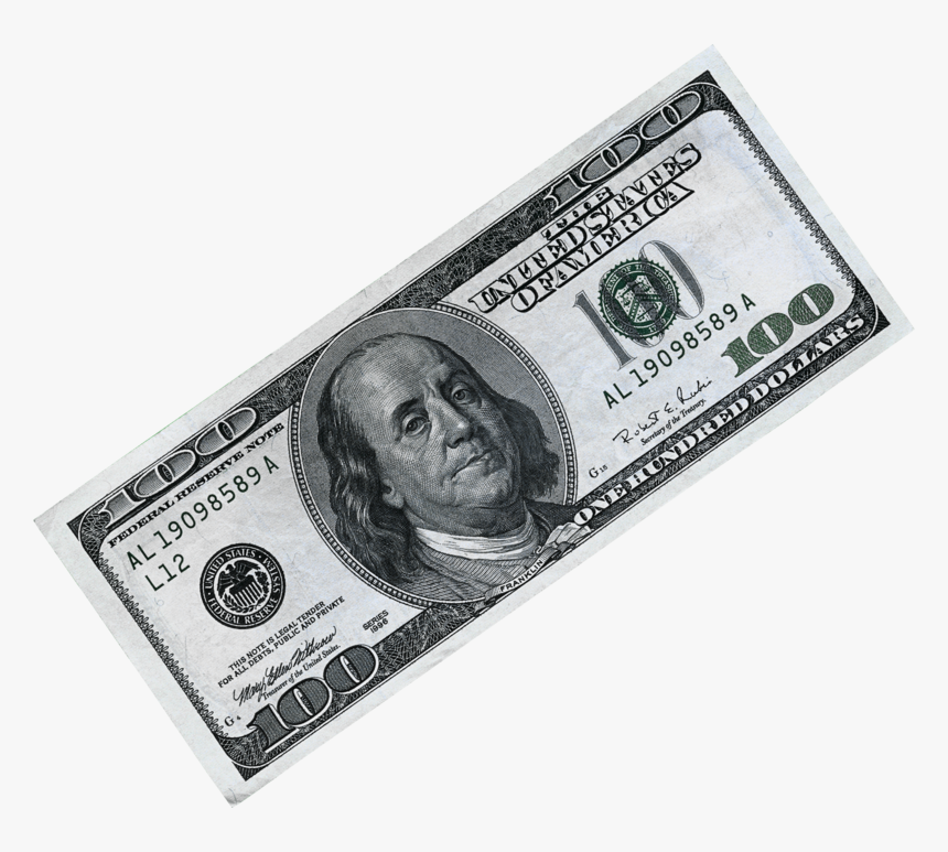 Money Png Image - Hundred Dollar Bill Png, Transparent Png