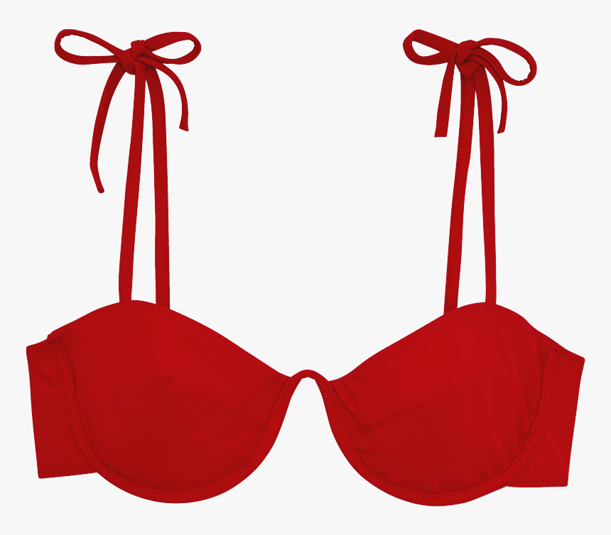 Myriam Bikini Top Poppy - Brassiere, HD Png Download