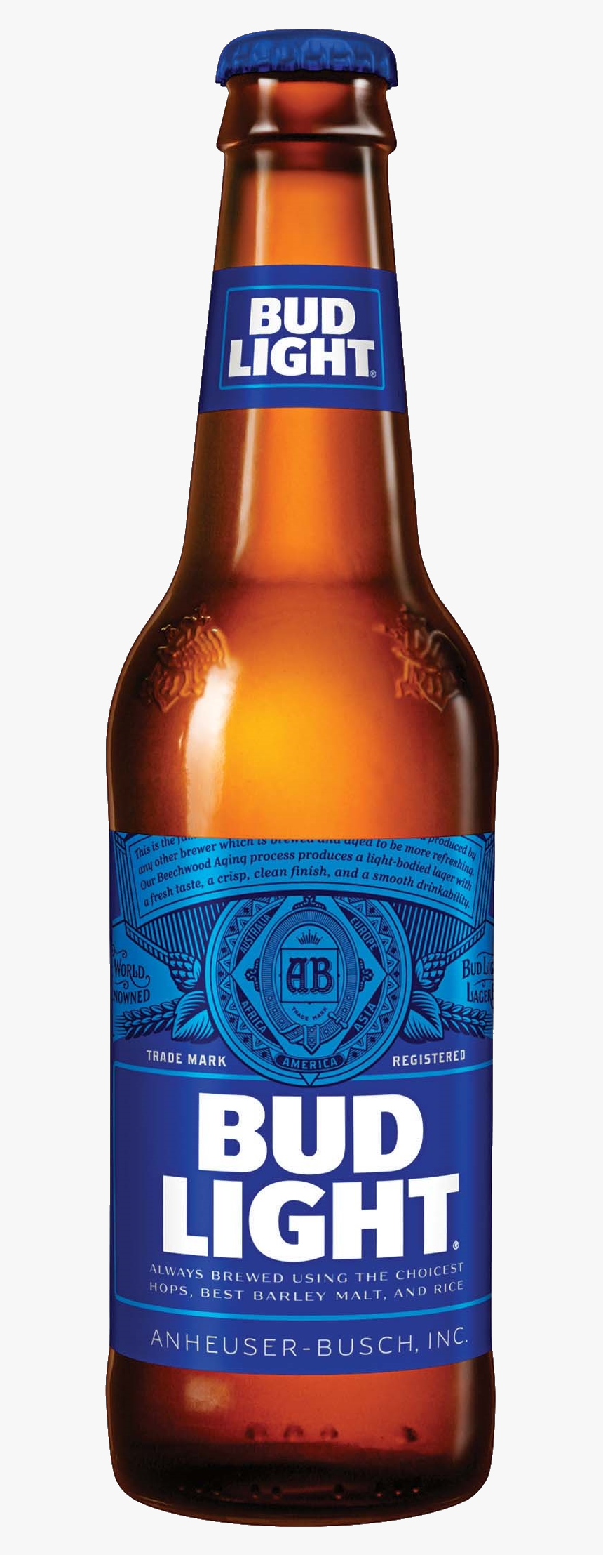 Lager Anheuser-busch Budweiser Company Brewing Beer - Bud Light Transparent Background, HD Png Download