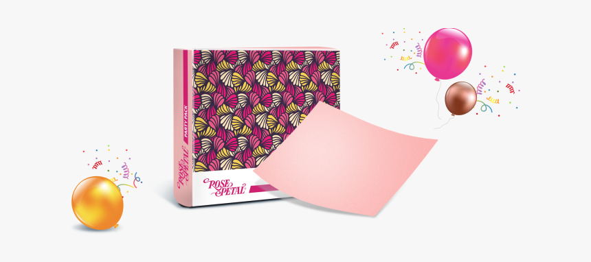 Pink Rose Petals Png, Transparent Png