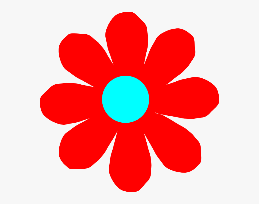 Bright Color Flower Clipart, HD Png Download