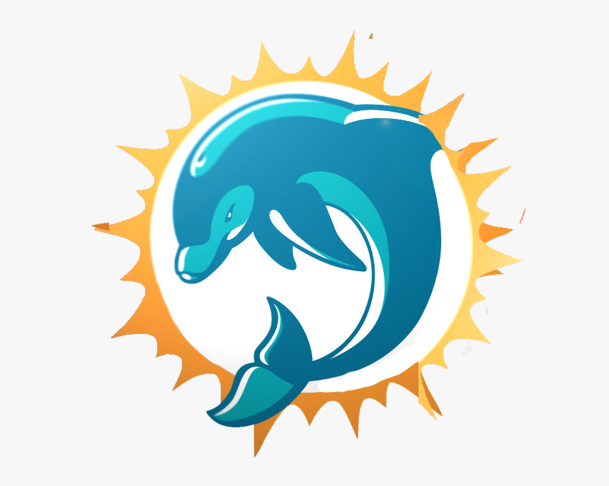Dolphins Copy - Emblem - Ospreydawn, HD Png Download