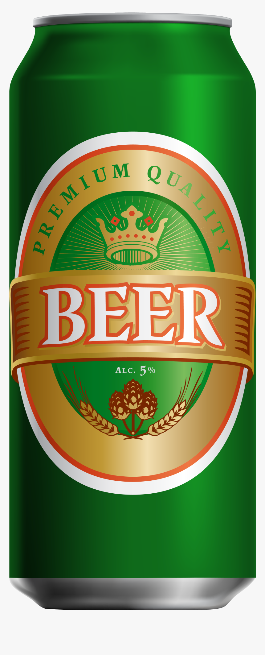 Lager Budweiser Ale India Beer Can Pale Clipart - Can Of Beer Png, Transparent Png