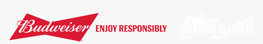 Budweiser Enjoy Responsibly Png, Transparent Png