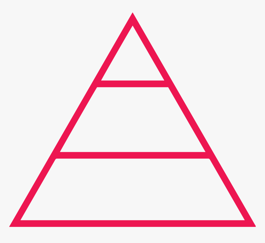 Hierarchy Pyramid Png, Transparent Png