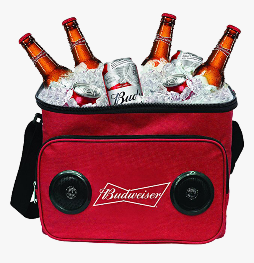 Budweiser Cooler Speaker Red - Budweiser Bluetooth Cooler Speaker, HD Png Download