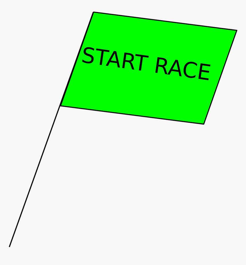 Transparent Race Flag Clipart - Sign, HD Png Download