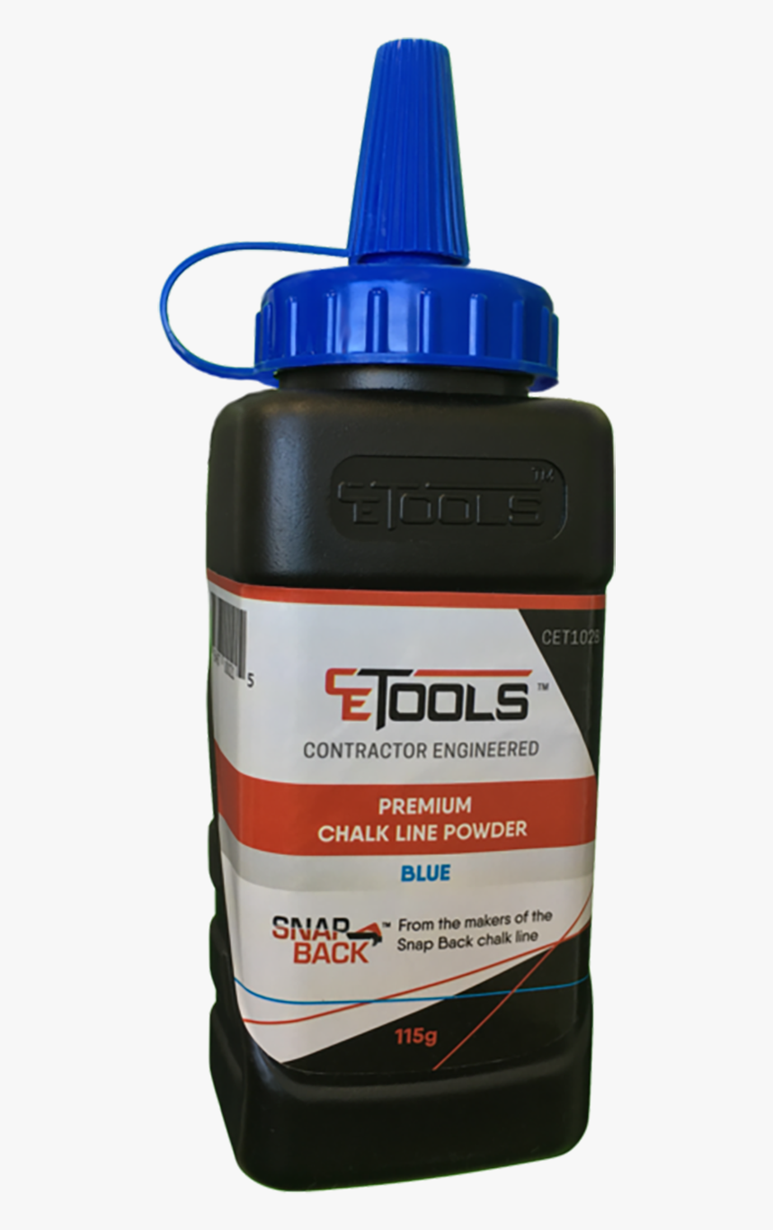 Cetools Blue Chalk - Bottle, HD Png Download