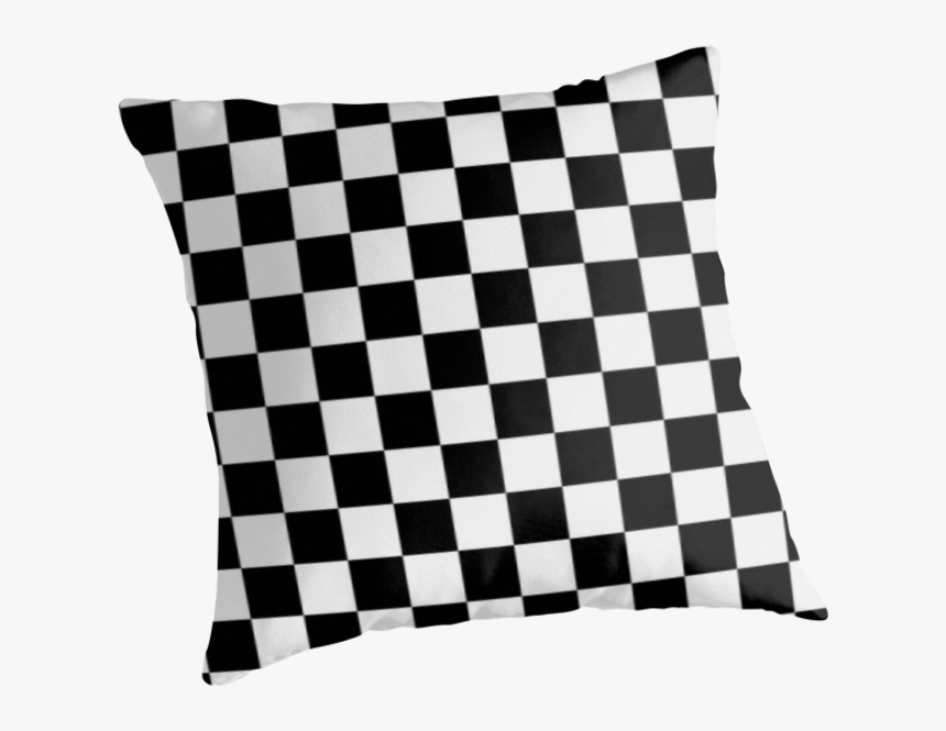 Black And White Check Checkered Flag Motorsports Race Black And