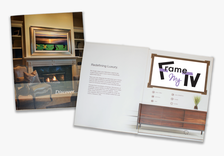 Frame My Tv - Interior Design, HD Png Download