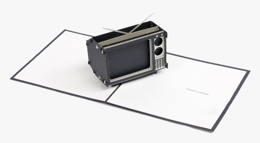 Tv Pop Up Card, HD Png Download