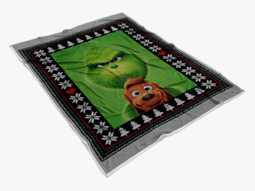 The Grinch Fleece Blanket - Eurasian Red Squirrel, HD Png Download