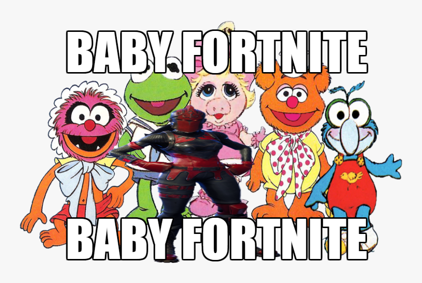 Baby Fortnite Okbuddyretard Welcome - Muppet Babies Clipart, HD Png Download