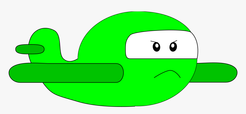 Flight Delays Travel Babel - Happy Airplane Green Clipart, HD Png Download