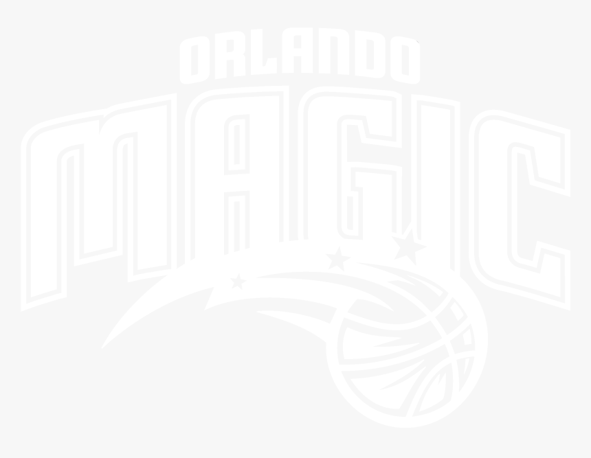 Transparent Washington Wizards Logo Png - Orlando Magic Logo In White, Png Download