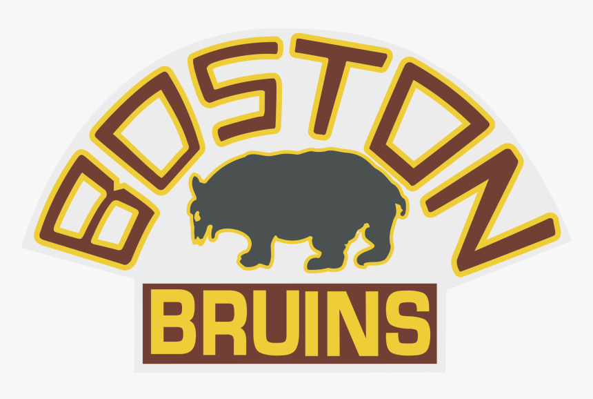Boston Bruins Logo Png Transparent - Boston Bruins Original Logo, Png Download