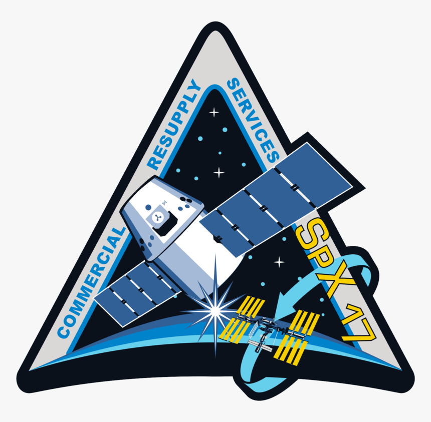 Spacex Crs 17 Patch, HD Png Download