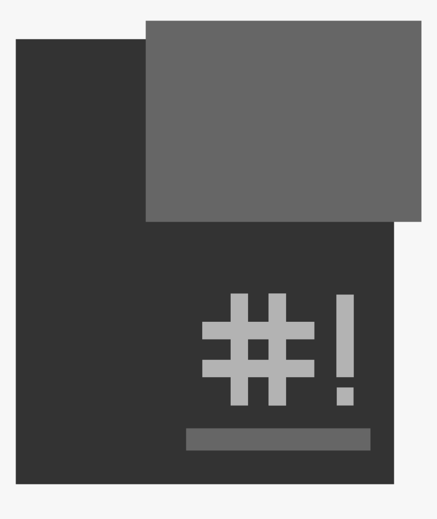 Shell Clipart Logo - Bash Script Icon Png, Transparent Png