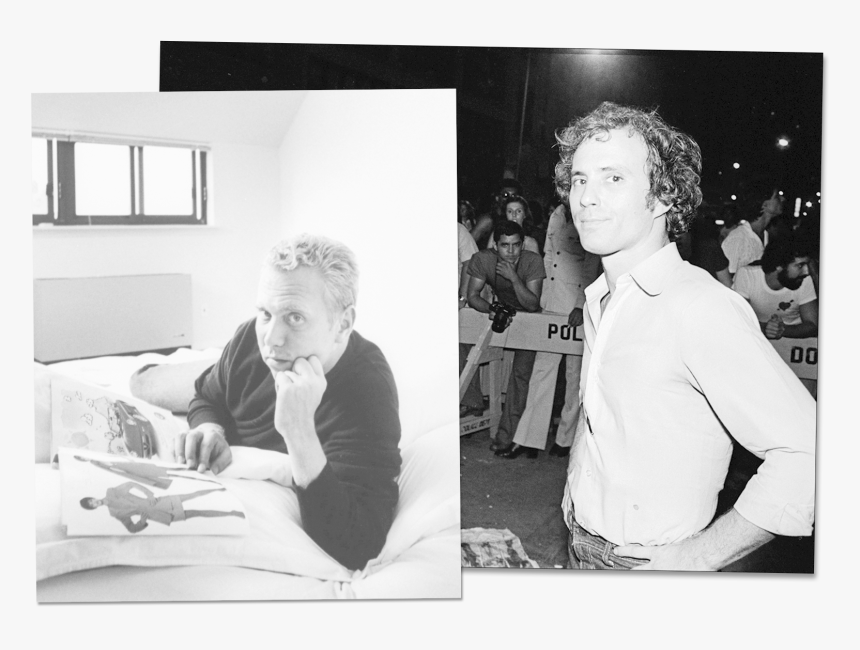 Michael Kors Lying On Bed With A Fashion Magazine Ian - Studio 54, HD Png Download