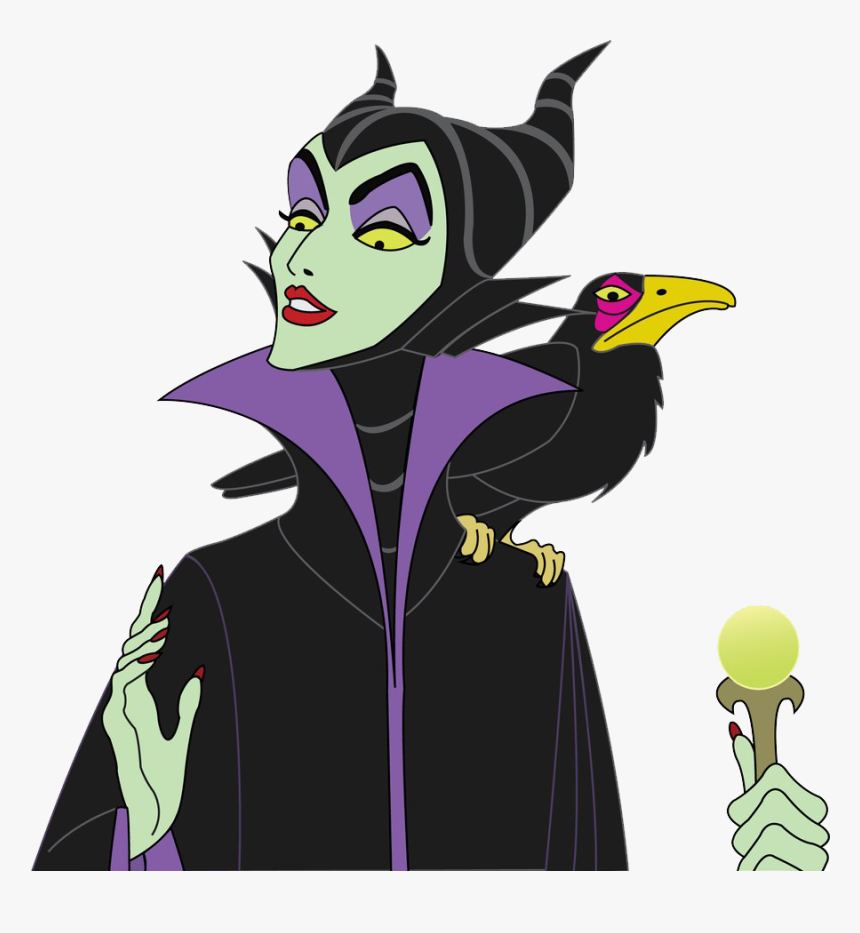 Maleficent Png Pic - Maleficent Cartoon, Transparent Png