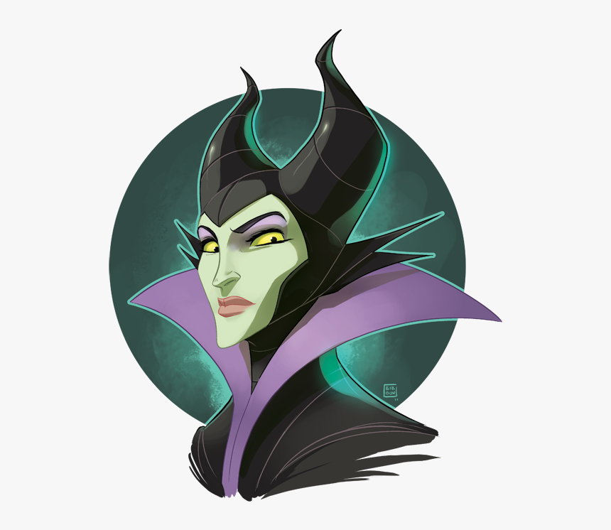 Maleficent Sleeping Beauty Art Image Illustration - Maleficent Illustration, HD Png Download