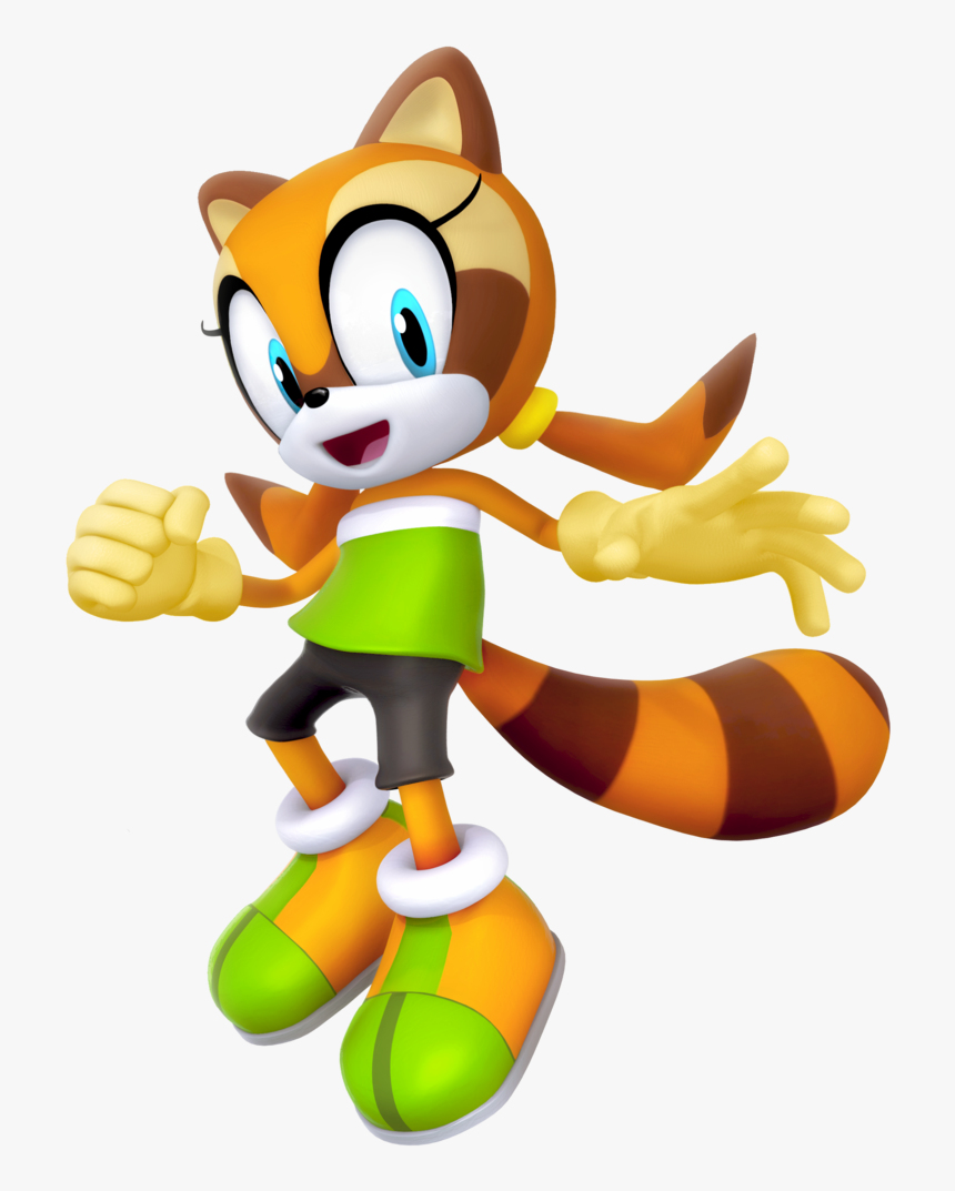 Marine The Raccoon Sonic, HD Png Download