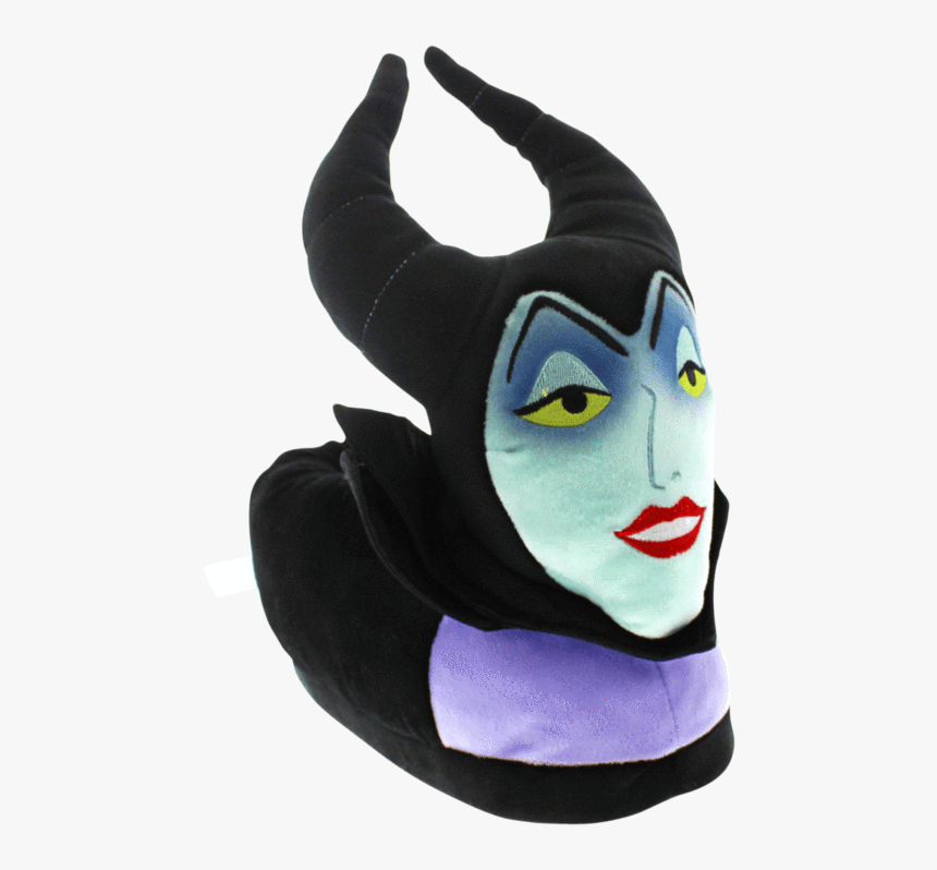 Maleficent Slippers 
 Class Lazyload Appear 
 Style - Plush, HD Png Download