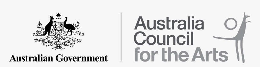 Australia Council Logo Horizontal Grey Large Rgb - Australian Government, HD Png Download