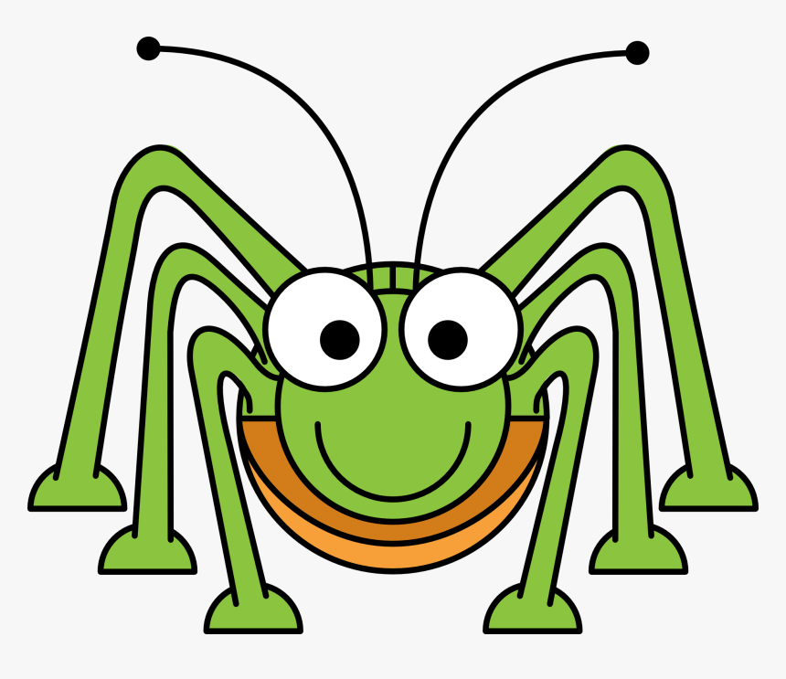 Grasshopper - Clipart - Cute Clipart Insect, HD Png Download