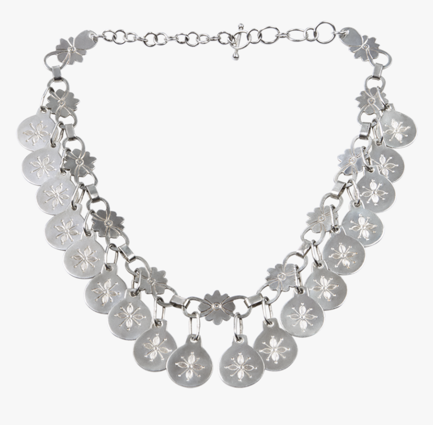Silver Necklace Nature Mapuche Sterling Chile Lagrimas - Necklace, HD Png Download