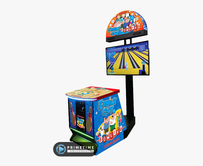 Family Guy Bowling Video Arcade Game By Team Play - Family Guy Bowling Arcade, HD Png Download