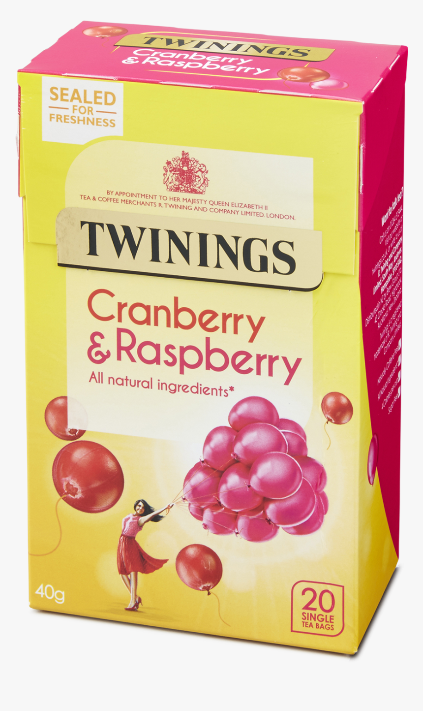 Twinings Cranberry And Raspberry, HD Png Download