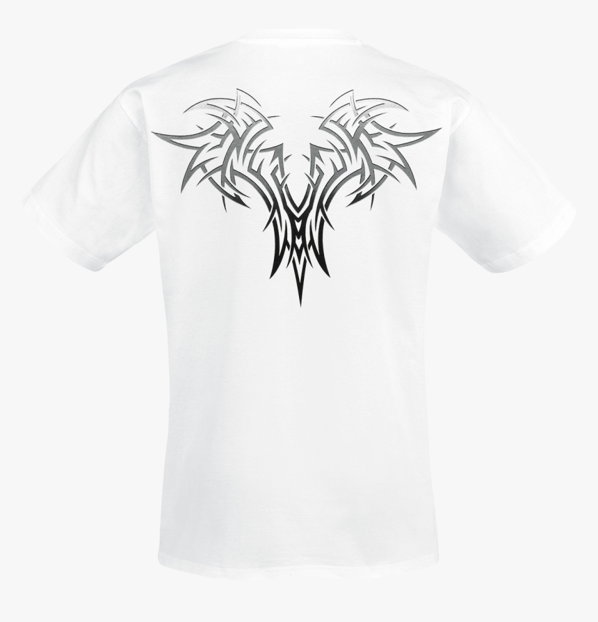Null Demon Wings White T-shirt 201338 Ymesaiu - Eagle, HD Png Download