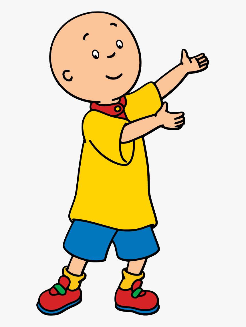 Crafting With Meek Caillou Svg - Cartoon Story Book Characters, HD Png Download