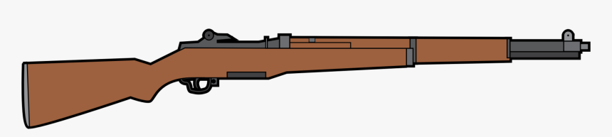 M1 Garand Rifle Clipart, HD Png Download