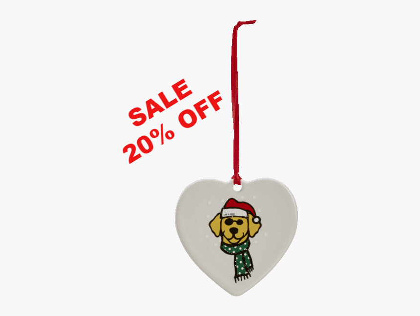 Doggy Santa Ornament 
 Class Lazyload Lazyload Fade - Cartoon, HD Png Download