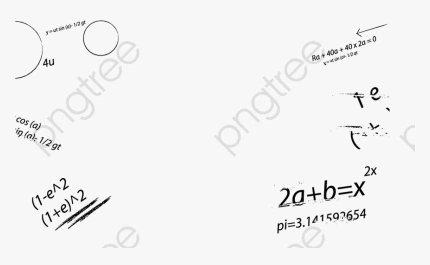 Transparent Chalkboard Clipart Black And White - Calligraphy, HD Png Download