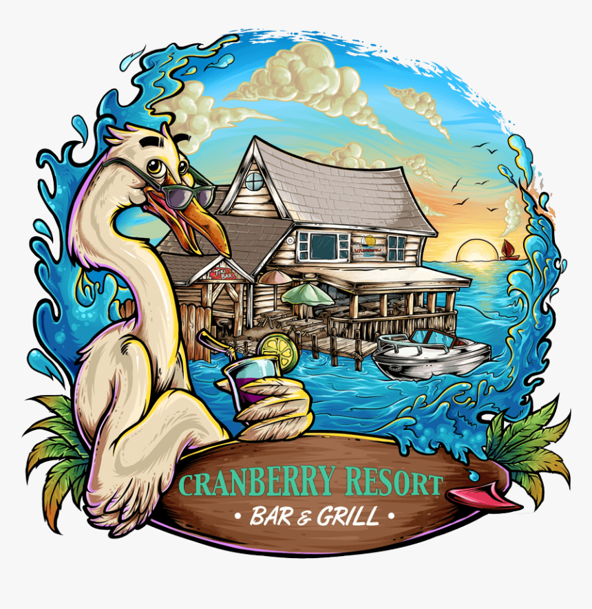 Cranberry Resort - Cartoon - Cartoon, HD Png Download