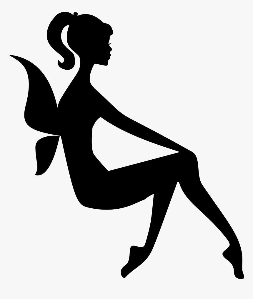 Fairy Sitting Clip Arts - Fairy Icon Png, Transparent Png
