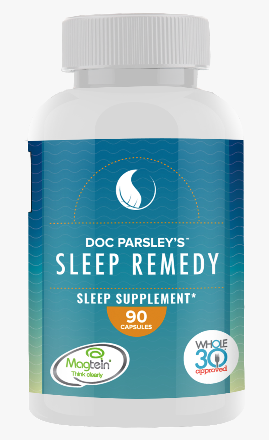 Doc Parsley Whole 30 Sleep Remedy Capsules - Total Recall, HD Png Download