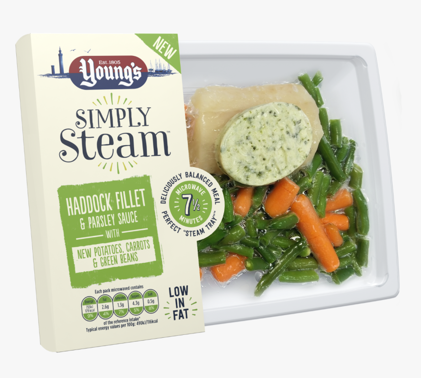 Youngs Frozen Fish Simply Steam, HD Png Download