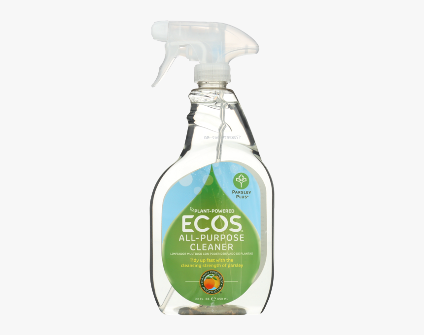 Ecos All Purpose Cleaner Parsley Plus-22 Fl Oz, HD Png Download