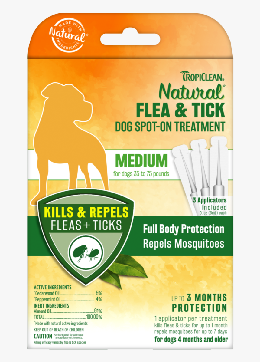 Tropiclean Flea And Tick Cat, HD Png Download