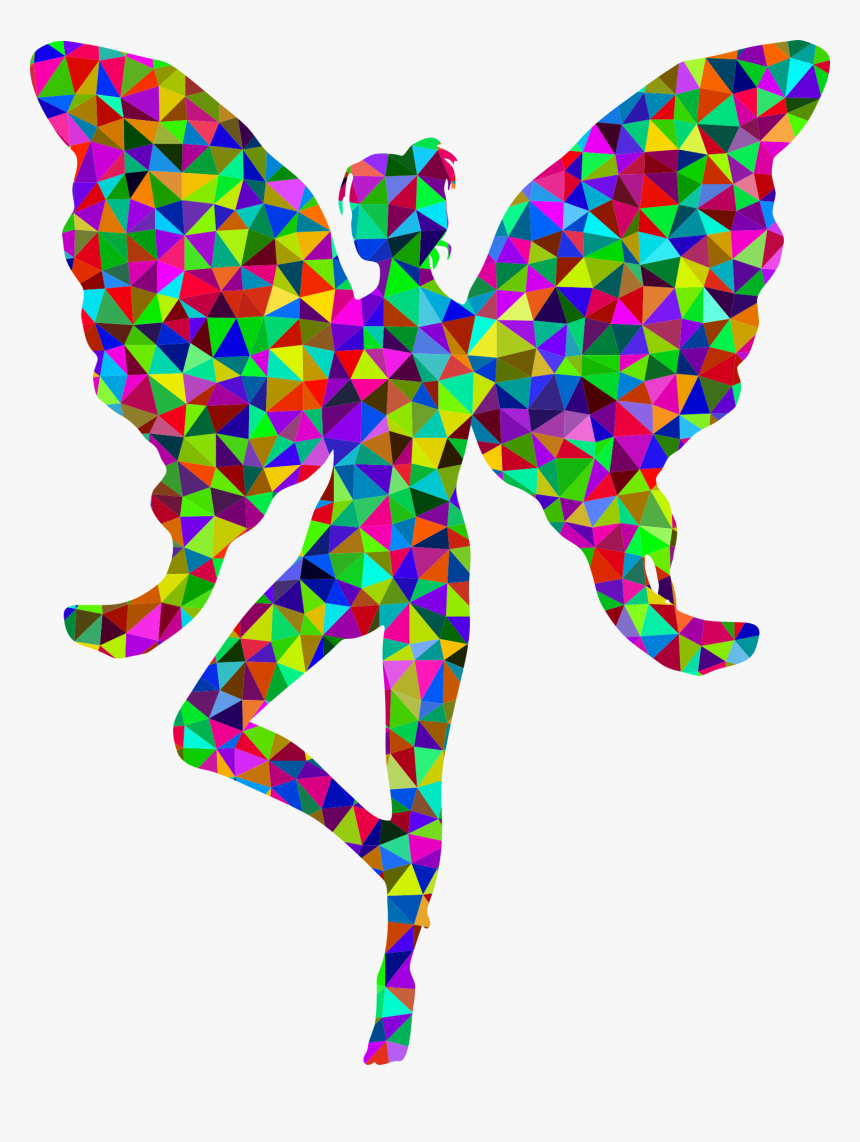 Silhouette Fairies Clip Art, HD Png Download