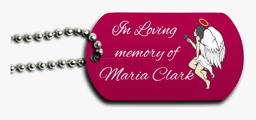 In Loving Memory Dog Tag Front - Dog Tag, HD Png Download