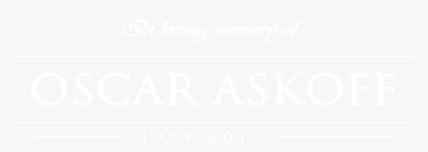 In Loving Memory - Calligraphy, HD Png Download