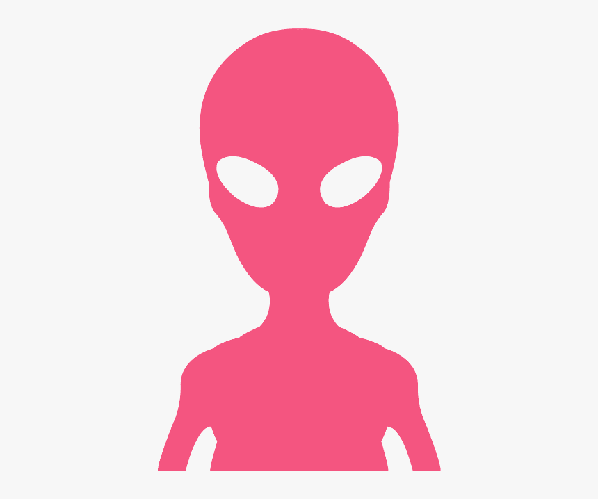 Alien Silhouette Png, Transparent Png